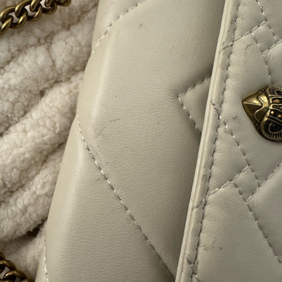 Kurt Geiger Cream Quilted Bag and Platform Sandals - Picture 7 of 14